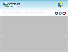 Tablet Screenshot of cecacier.org